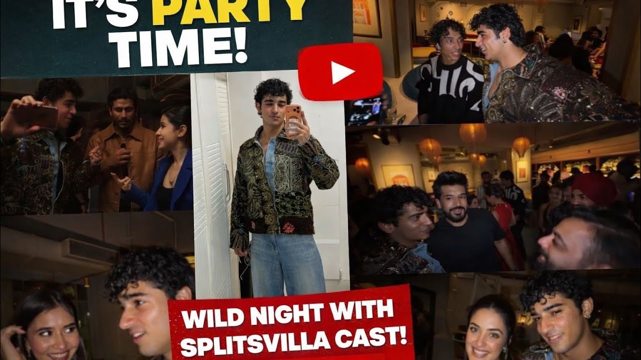 Flying to Mumbai with my trio ✈️✨ | Reuniting After Long & Splitsvilla X6 Success Party Vlog🥂🤪