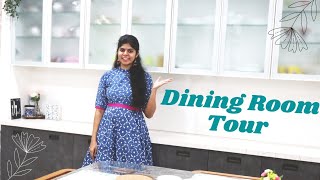 Dining Room Tour | Crockery | Organization Ideas | Minimal & Simple  | Home Series EP2