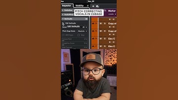 #Cubase VariAudio with Baby Chris!