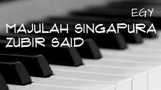 Video thumbnail of "Majulah Singapura - Singapore's National Anthem (Zubir Said) - Instrumental (Piano) - EGY"