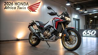 New 2026 Honda Africa Twin 650 FINALLY LAUNCHED 😱 Mid-Size ADV KING Is Here! Price, Specs &amp; Rivals! 