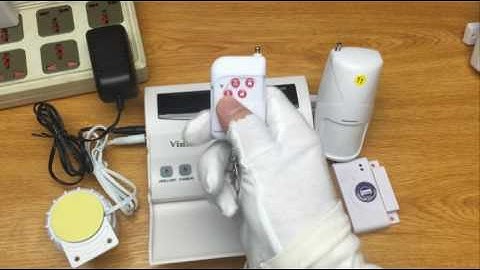 Set motion detector as the intelligent area --Vinker T-01A Wireless Home Alarm System Kit