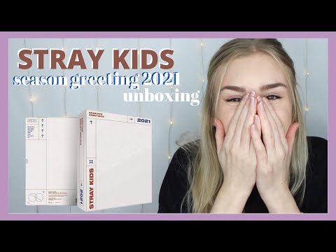 STRAY KIDS 2021 SEASONS GREETING unboxing  |  DeniseOnLine