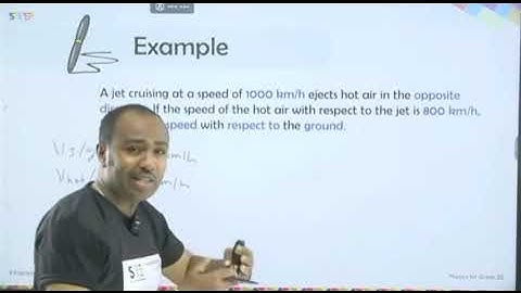 Grade 10 physics unit 2 part 5 relative velocity and application @UniqueAcademyfornaturalscience