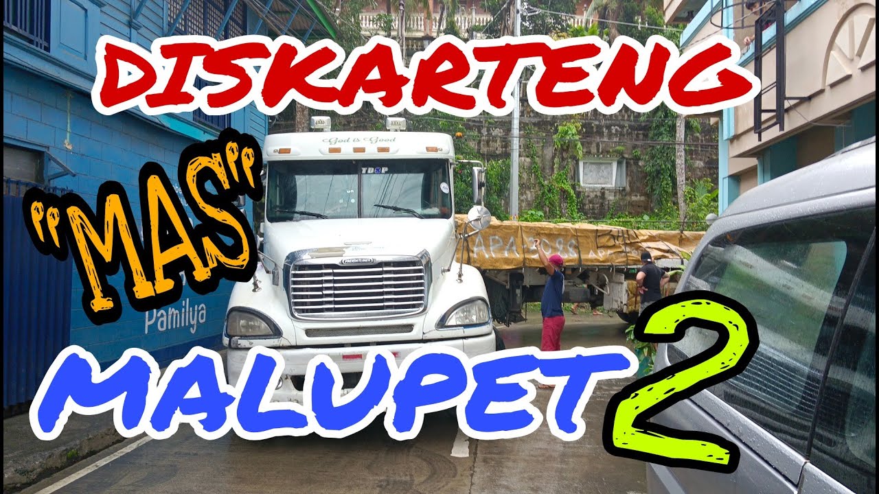 TRAILERTRUCK DRIVER NAGPABILIB sa ISANG FOREIGNER SA MAKITID NA KALSADA