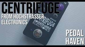 Centrifuge | Hochstrasser Electronics | Demo