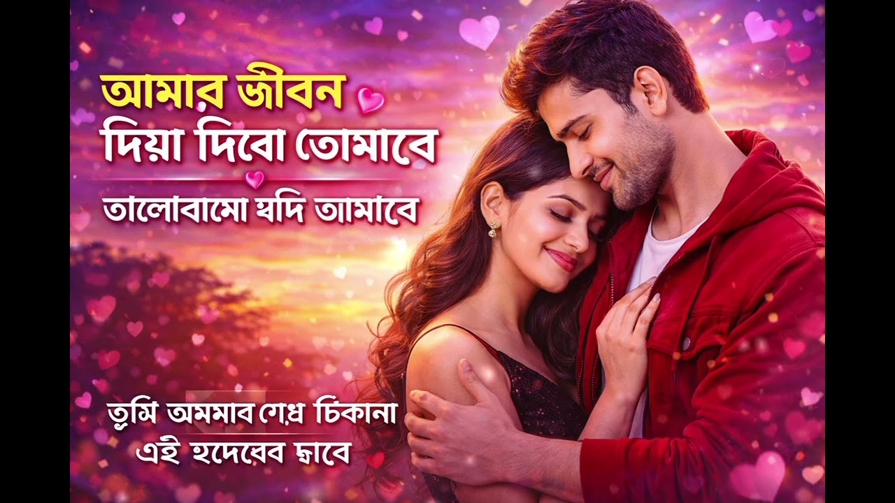 আমার জীবন দিয়া দিবো তোমারে ভালোবাসো যদি আমারে।না শুনলে মিস করবে। ✌️