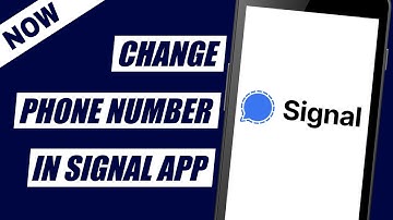 How To Change Phone Number in Signal App 100% Working || Change Phone Number in Signal