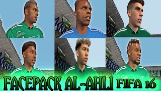 REALSE !!! FACEPACK AL-AHLI 23/24 (10 faces) #fifa16 #fifamobile