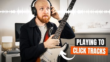 How to Play to a CLICK TRACK on GUITAR || 3 EASY Tips