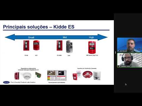 Medseg Webi - Overview Painéis e Dispositivos de Detecção de Incêndio Kidde e Edwards (Carrier)