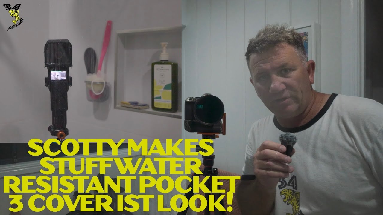 scotty makes stuff water resistant pocket 3 cover 1st look!