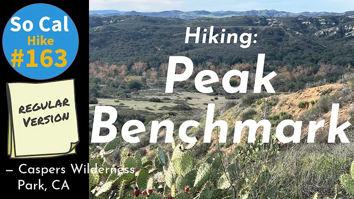 Hiking Peak Benchmark, Caspers Wilderness Park, Sa...