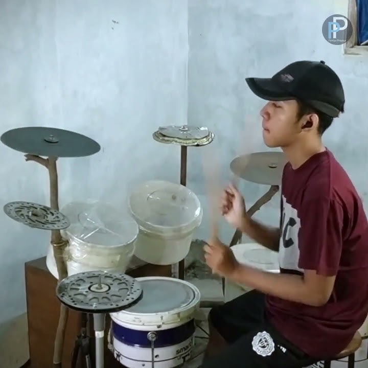 My Chemical Romance-Disenchanted | Homemade Drum Set #shorts #mcr