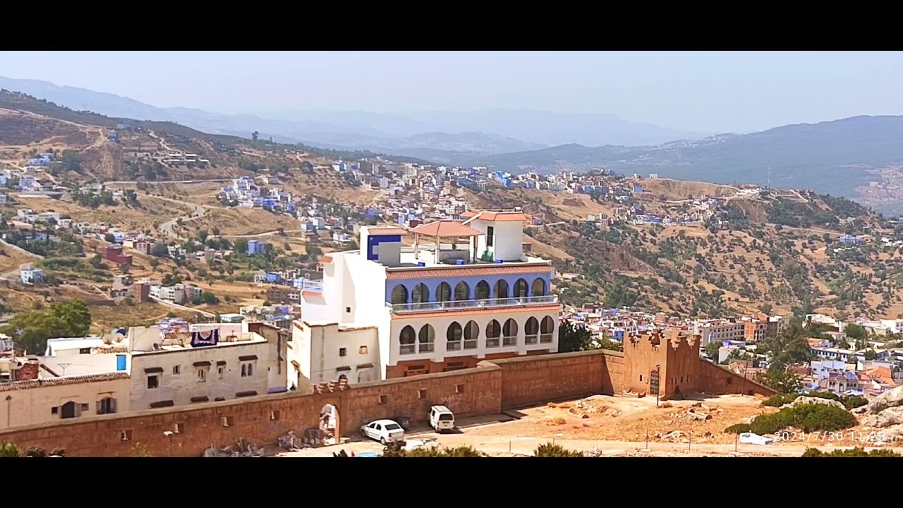 Ville de chefchaouen la belle bleue - Maroc