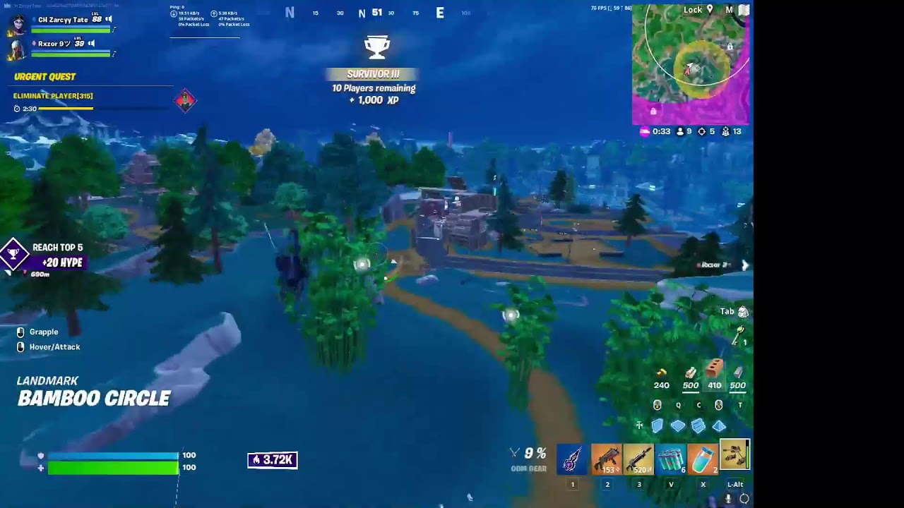 Zarcy FORTNITE Live Stream