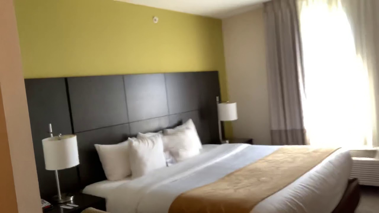 Comfort Suites Miami Airport North Room Tour For Super Bowl Liv