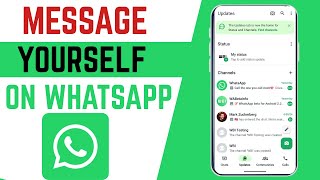 كيفية إرسال رسالة لنفسك على WhatsApp screenshot 5