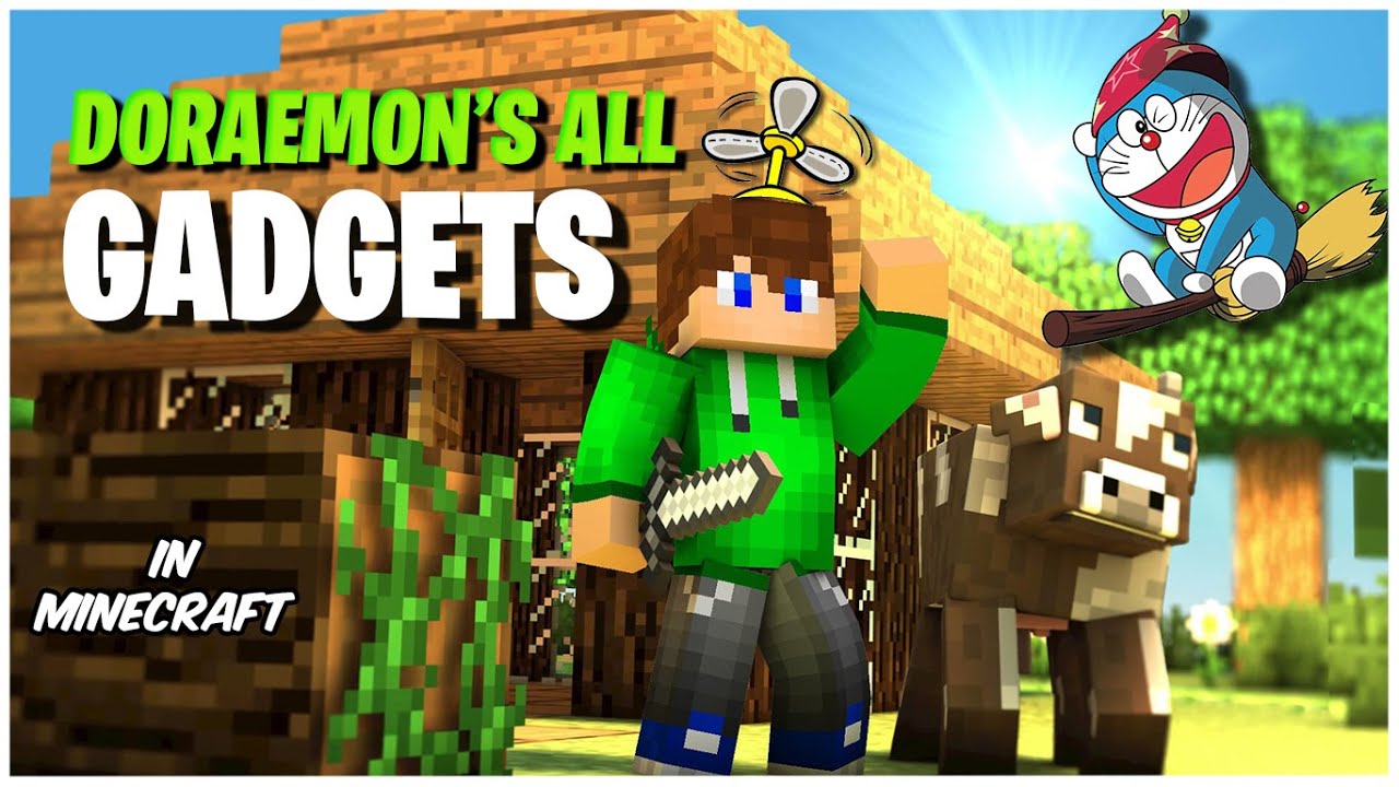 (தமிழ்)🍃Finally i buy all doraemon gadgets in minecraft |🔥 தாறுமாறா இருக்கு 