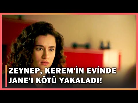 Zeynep, Kerem'in Evinde Jane'i Kötü Yakaladı! - Güneşi Beklerken 35.Bölüm