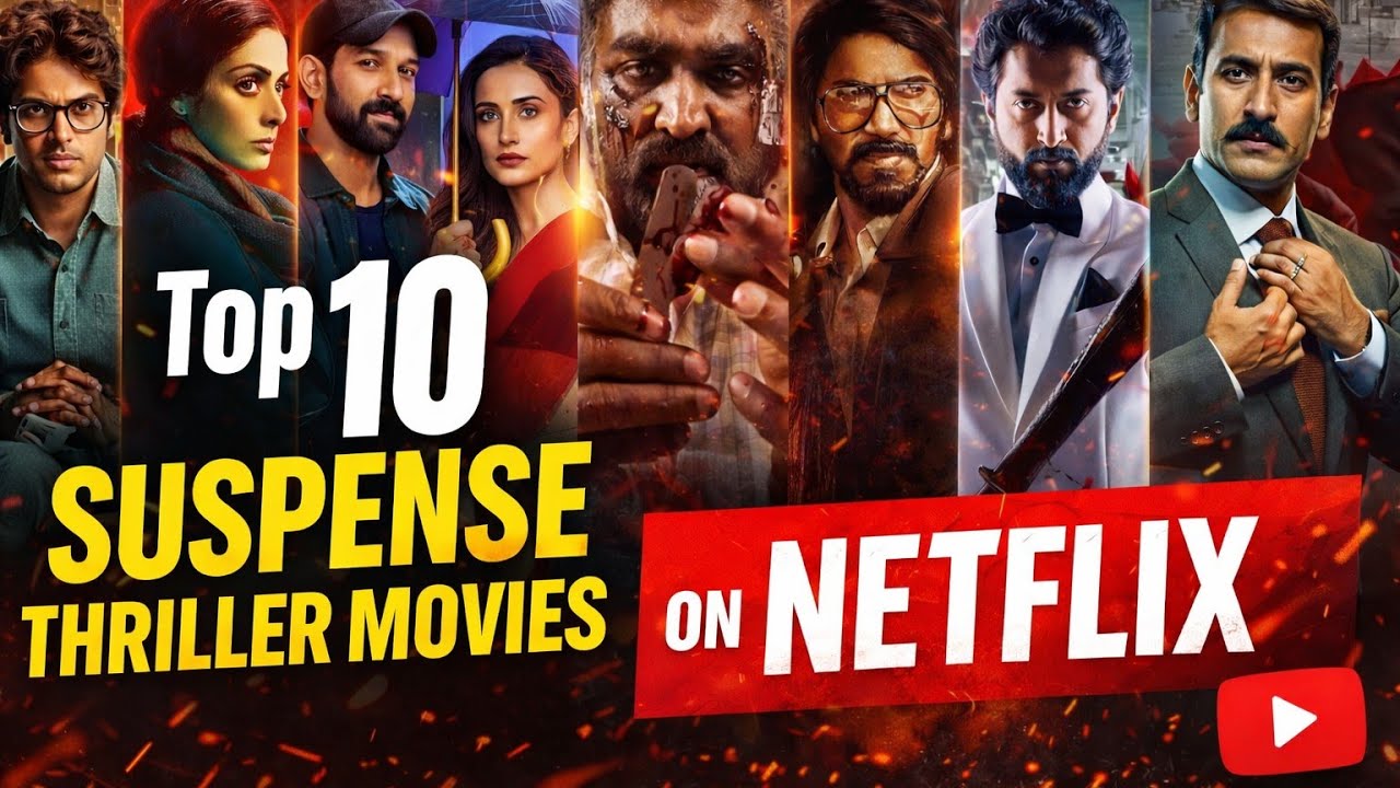 Top 10 Indian Suspense Thriller Movies 2026 😱 in Hindi | Must Watch Recommendations 