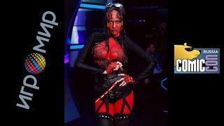 Hellboy Hellgirl Rule 63 Cosplay at Comic Con Russia 2019