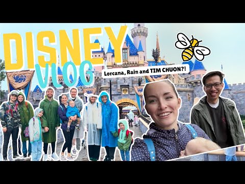 Disneyland Vlog : Lorcana, Rain and TIM CHUON?!