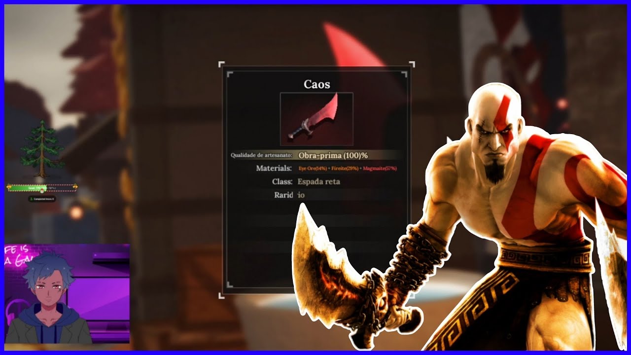 COMO FAZER ESPADA CAOS NO THE FORGE 