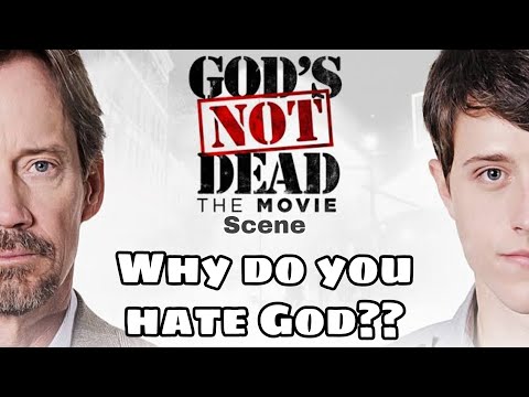 God's 's not dead movie clip - Why do you hate God