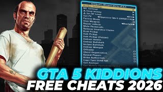 [NEW] GTA 5 Mod Menu PC 2026 / Kiddions Cheat, Money Hack & Online Mods (WORKING) screenshot 1