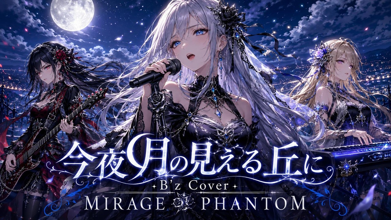 B'z】今夜月の見える丘に – Heavy Metal Cover | MIRAGE PHANTOM - YouTube