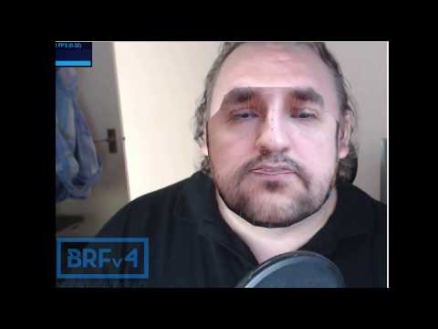 OpenCV and BRFv4 based facial texture overlay test