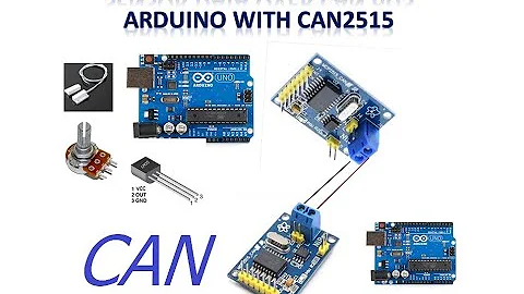 Sensor Data over CAN BUS - Arduino with CAN2515