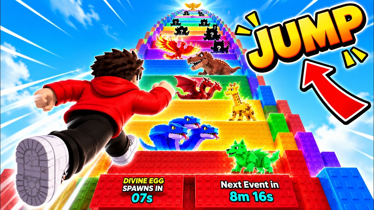 I BEAT Jump for Animals in Roblox!