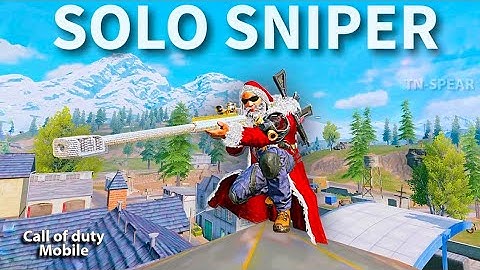  RYTEC Sniper Solo gameplay | COD mobile solo Sniper
