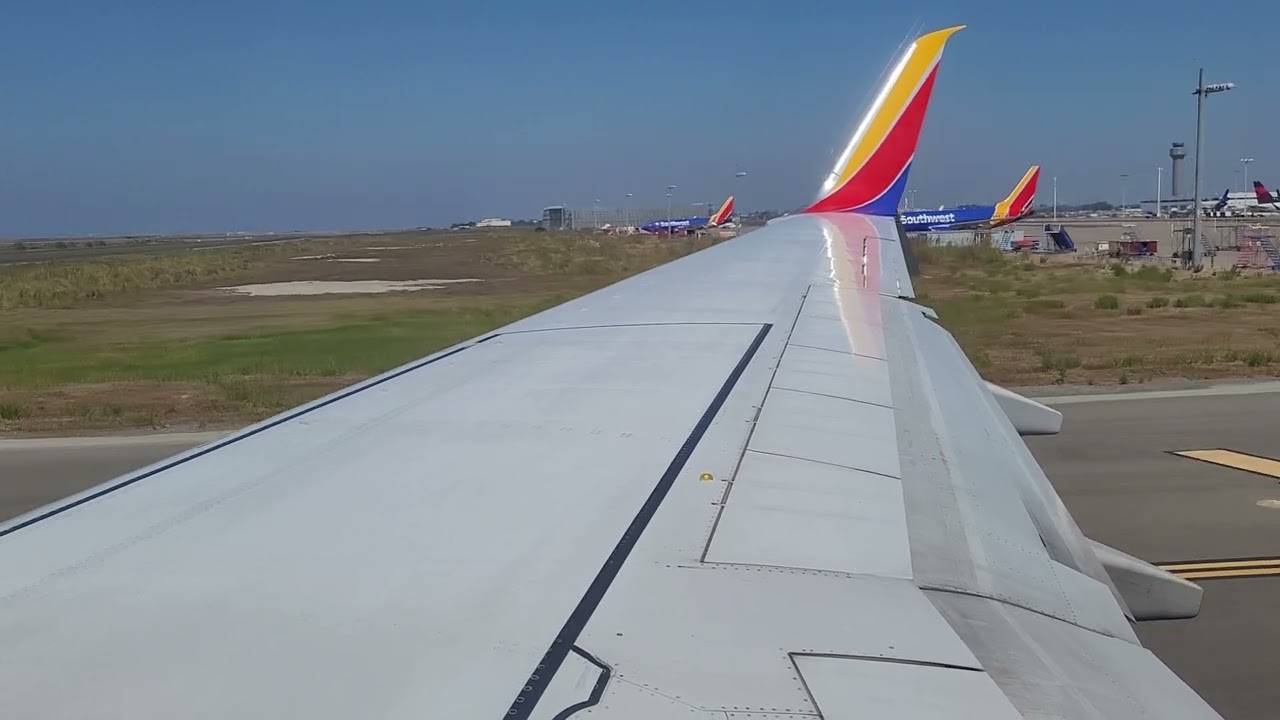 Southwest Airlines 737-800 KOAK-KBLI Takeoff