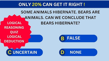 Logical Deduction Quiz  | Test Your Logical Reasoning Skills |  #LogicalReasoning #LogicalDeduction