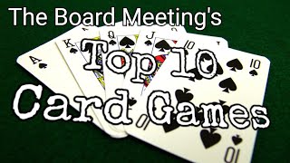 Top 10 Card Games