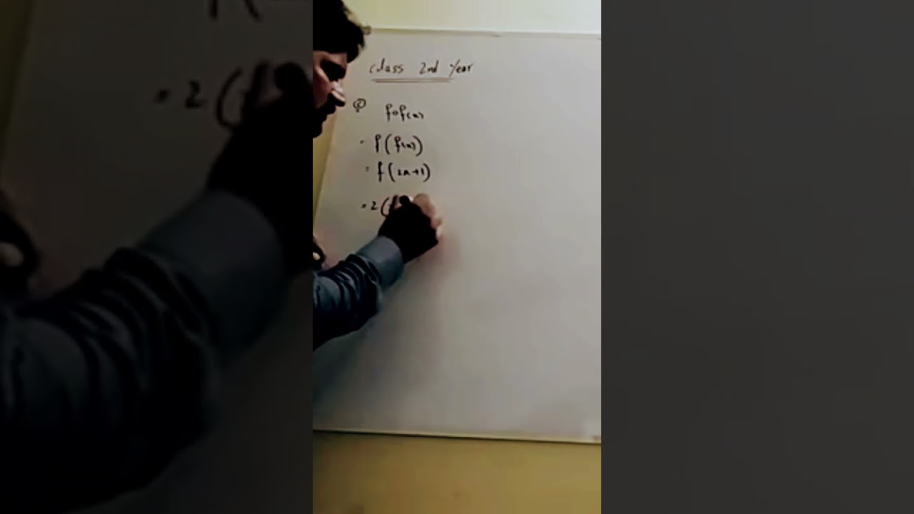 Composition of functions with itself. 