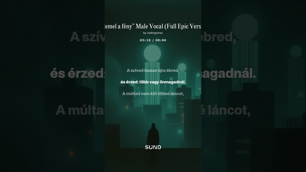 „Felemel a fény” Male Vocal Full Epic Version