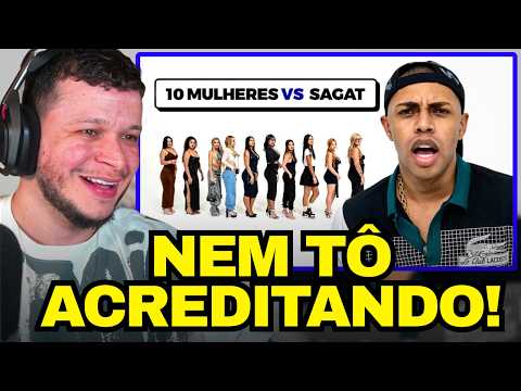 ARUAN REAGE: 10 MULHERES vs SAGAT