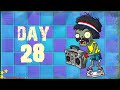 Plants vs zombies 2  neon mixtape tour  day 28 boombox zombie no premium