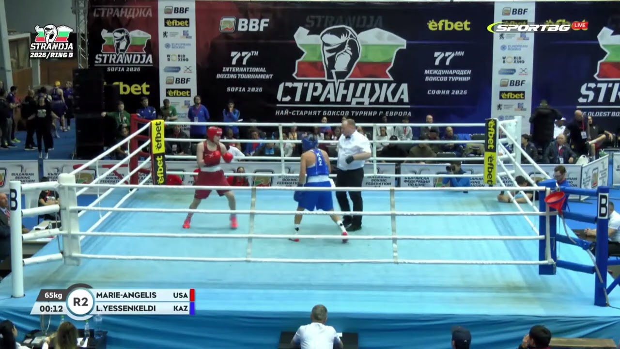 160. (W65KG)  ROSENDO MARIE-ANGELIS (USA) VS YESSENKELDI LAURA (KAZ)_WON 5.0