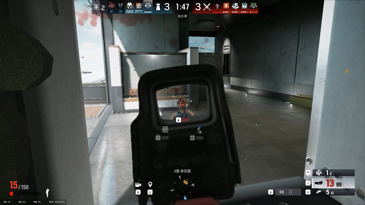 【R6 SX】肉装坦克硬抗 C4 或 .300