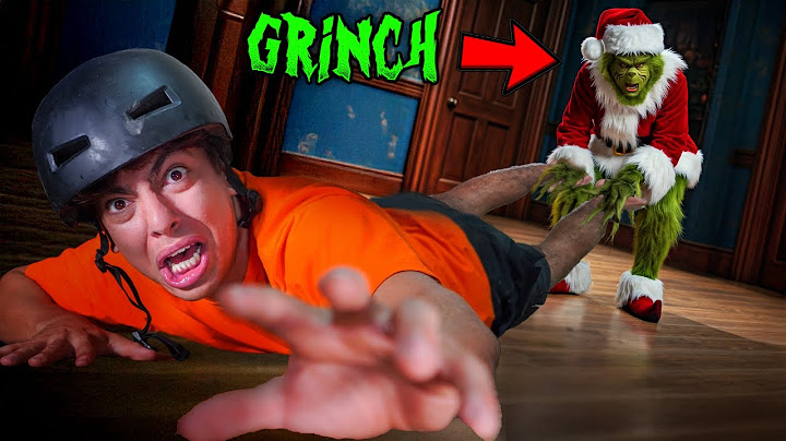 UM GRINCH DO MAL INVADIU MINHA CASA