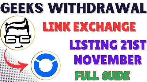 GEEKS AIRDROP WITHDRAWAL #geeks #airdrop