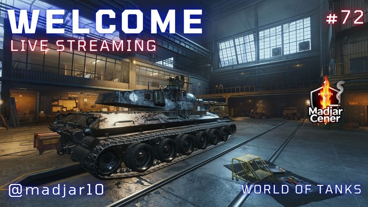 LIVE STREAM #72🎦 - Battlepass, grind, casual gaming - World of Tanks