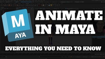 Everything You Need to Know to Start Animating in Maya in ONE Video | Maya Animation Tutorial