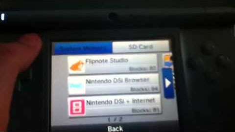 How To Delete Apps Off DSi
