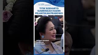 Titik Soeharto Sumringah Hadiri Pelantikan Presiden Prabowo Duduk Terpisah Dengan Didit Di Panggung
